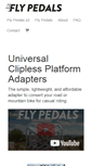 Mobile Screenshot of flypedals.com