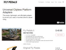 Tablet Screenshot of flypedals.com